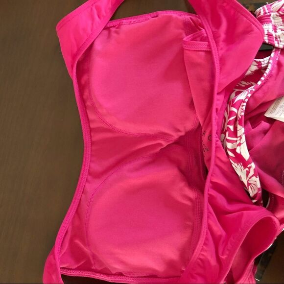 NWT Roxy Blooming Ride One Piece Swimsuit Pink Beach Bikini Size Small - Picture 9 of 12